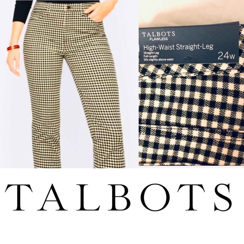 👑NWT Talbots STRETCH CORDUROY STRAIGHT LEG👑